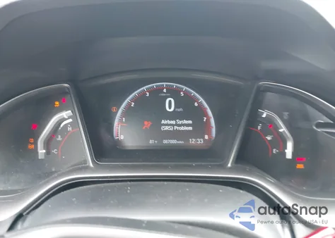 2018 Honda Civic Si из США, поврежденный, VIN 2HGFC3A54JH757625